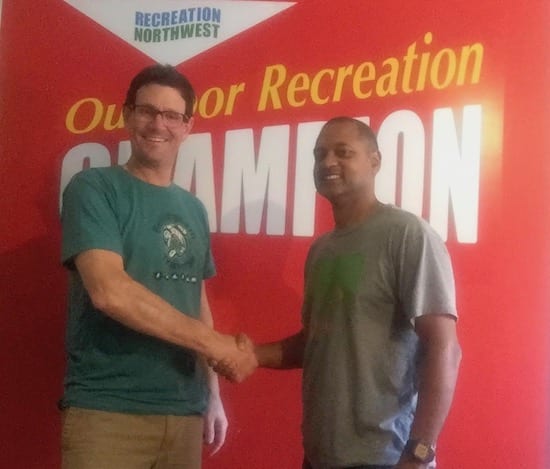 Todd Elsworth and Marc Blake of Pacific Multisports