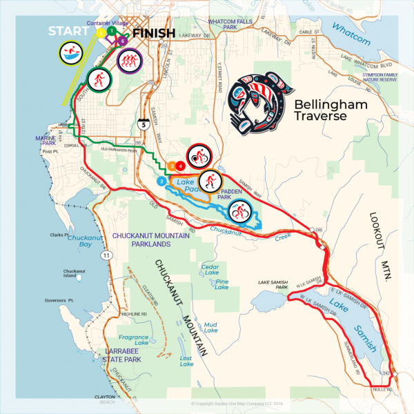 Traverse Course Map